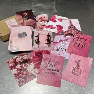 Aesthetic Wall Collage Kit, 50 Piece Decor for Bedroom or Dorm